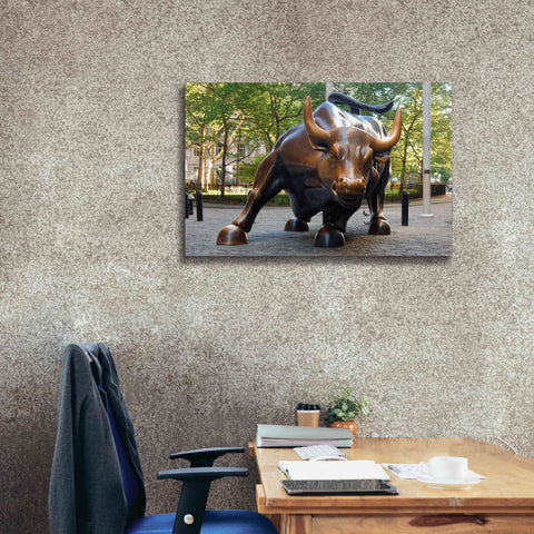 Image of 'Bull of Wallstreet' Canvas Wall Art,40 x 26