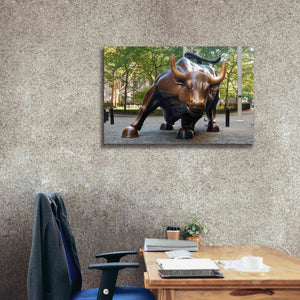 'Bull of Wallstreet' Canvas Wall Art,40 x 26