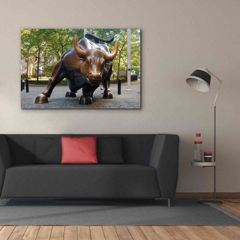 Image of 'Bull of Wallstreet' Canvas Wall Art,60 x 40