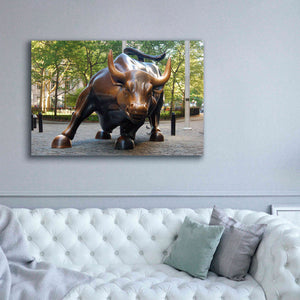 'Bull of Wallstreet' Canvas Wall Art,60 x 40