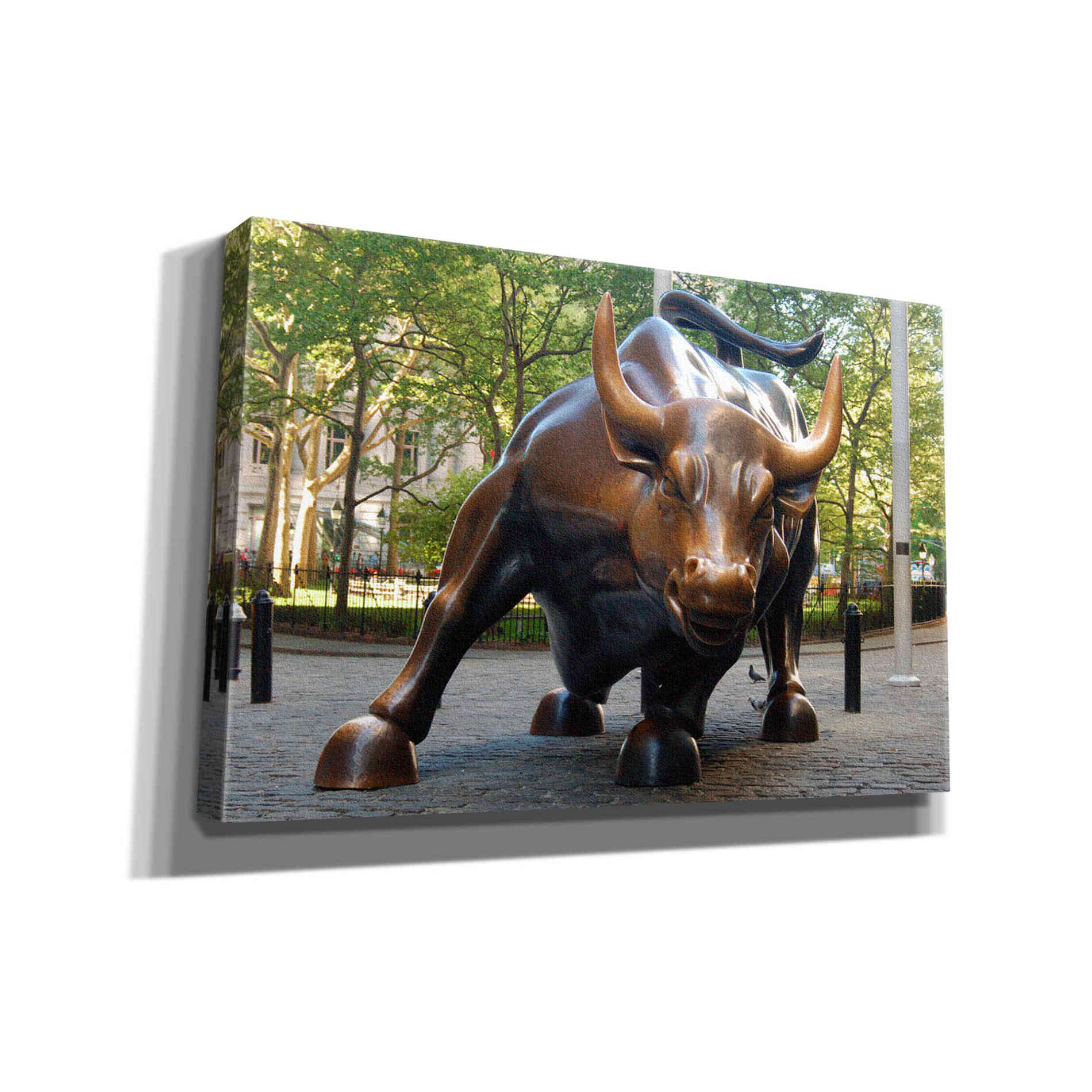 'Bull of Wallstreet' Canvas Wall Art