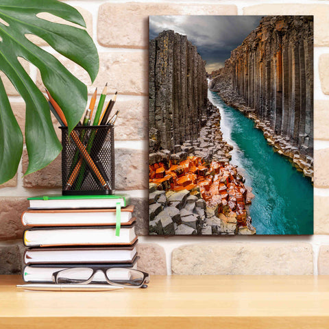 Image of 'Divided' Canvas Wall Art,12 x 16