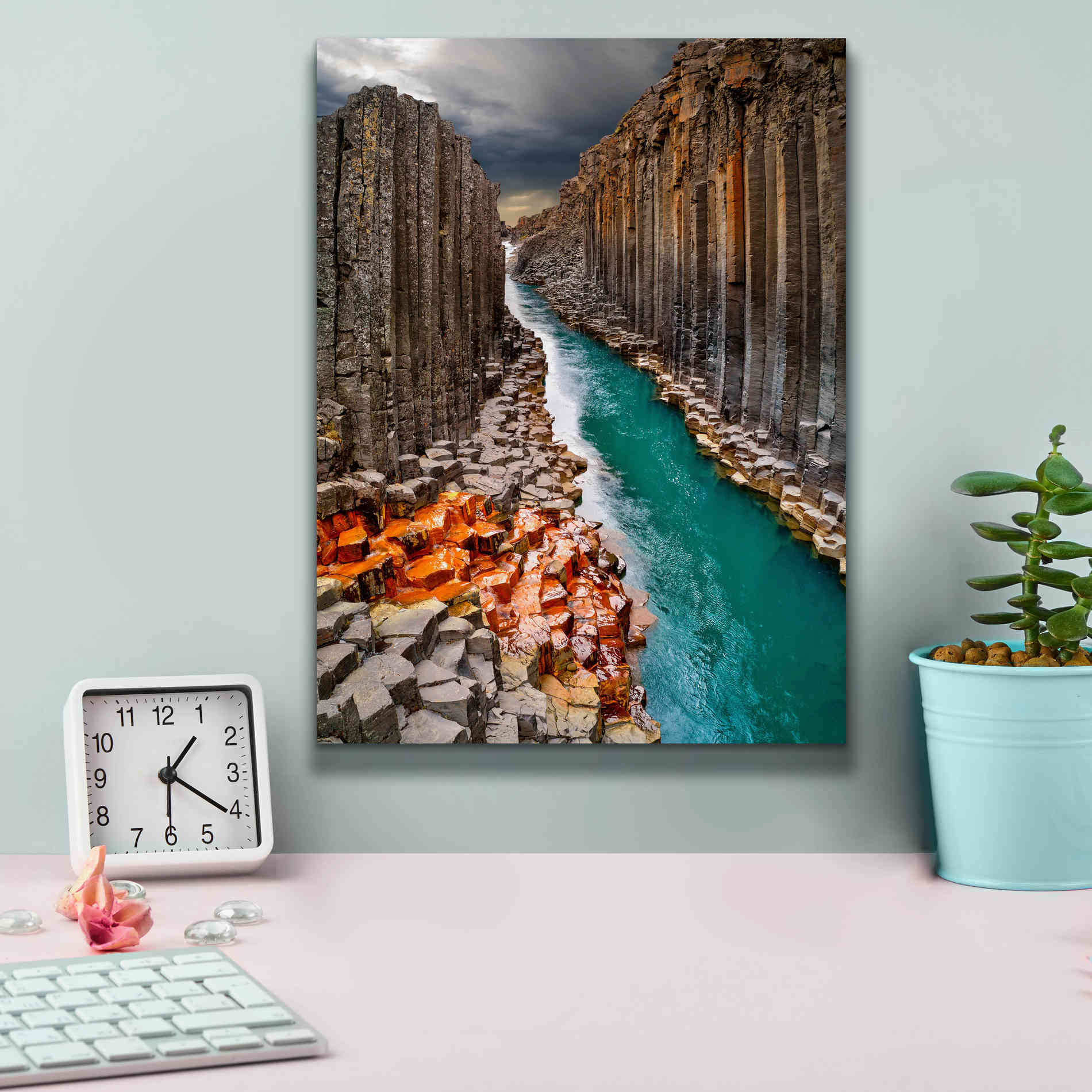 'Divided' Canvas Wall Art,12 x 16