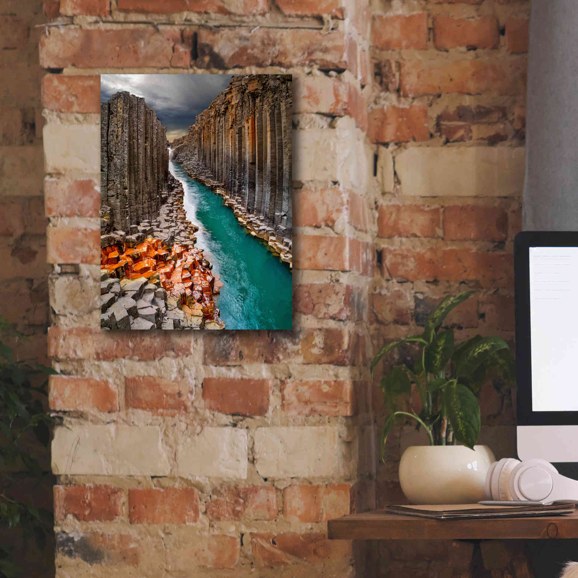 'Divided' Canvas Wall Art,12 x 16