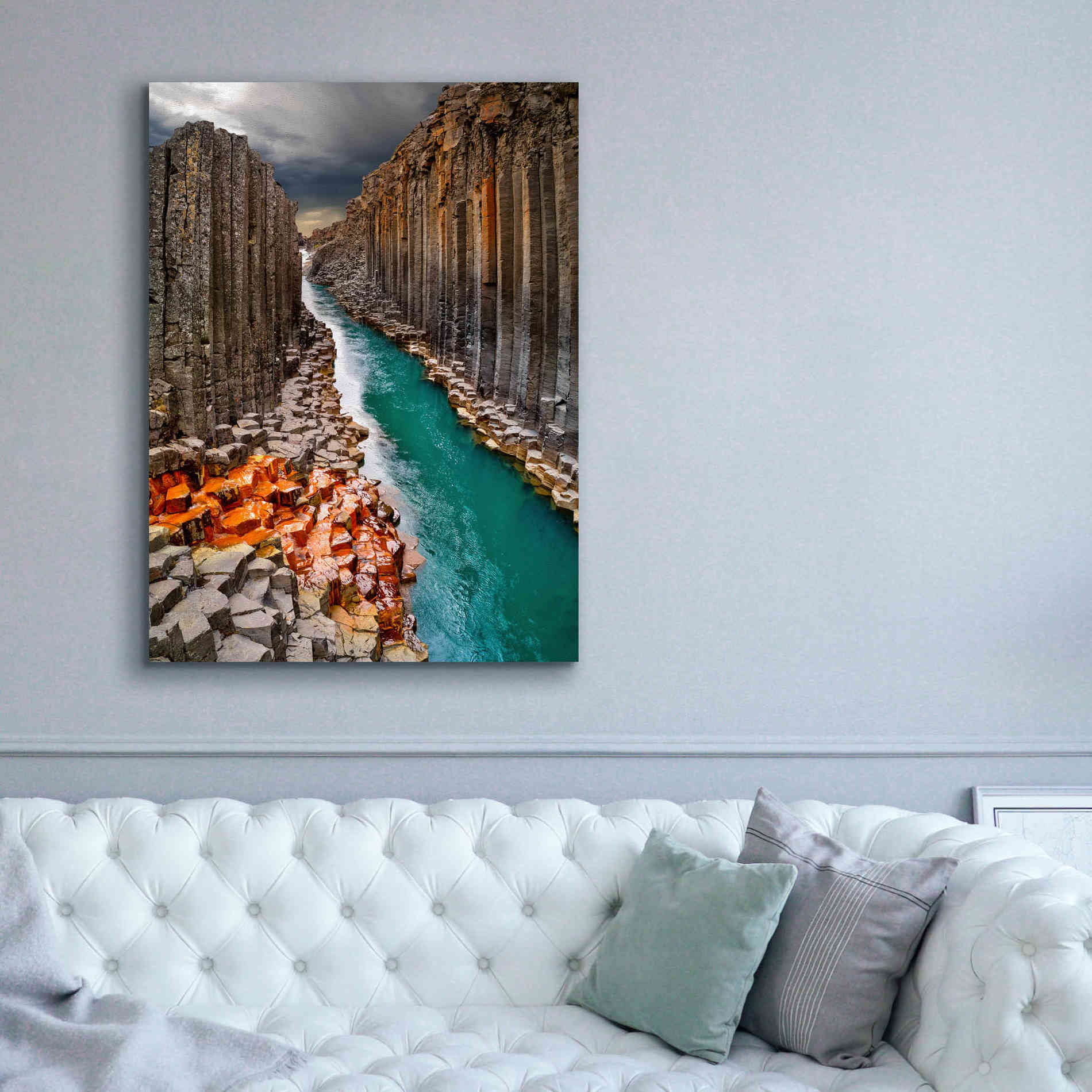 'Divided' Canvas Wall Art,40 x 54