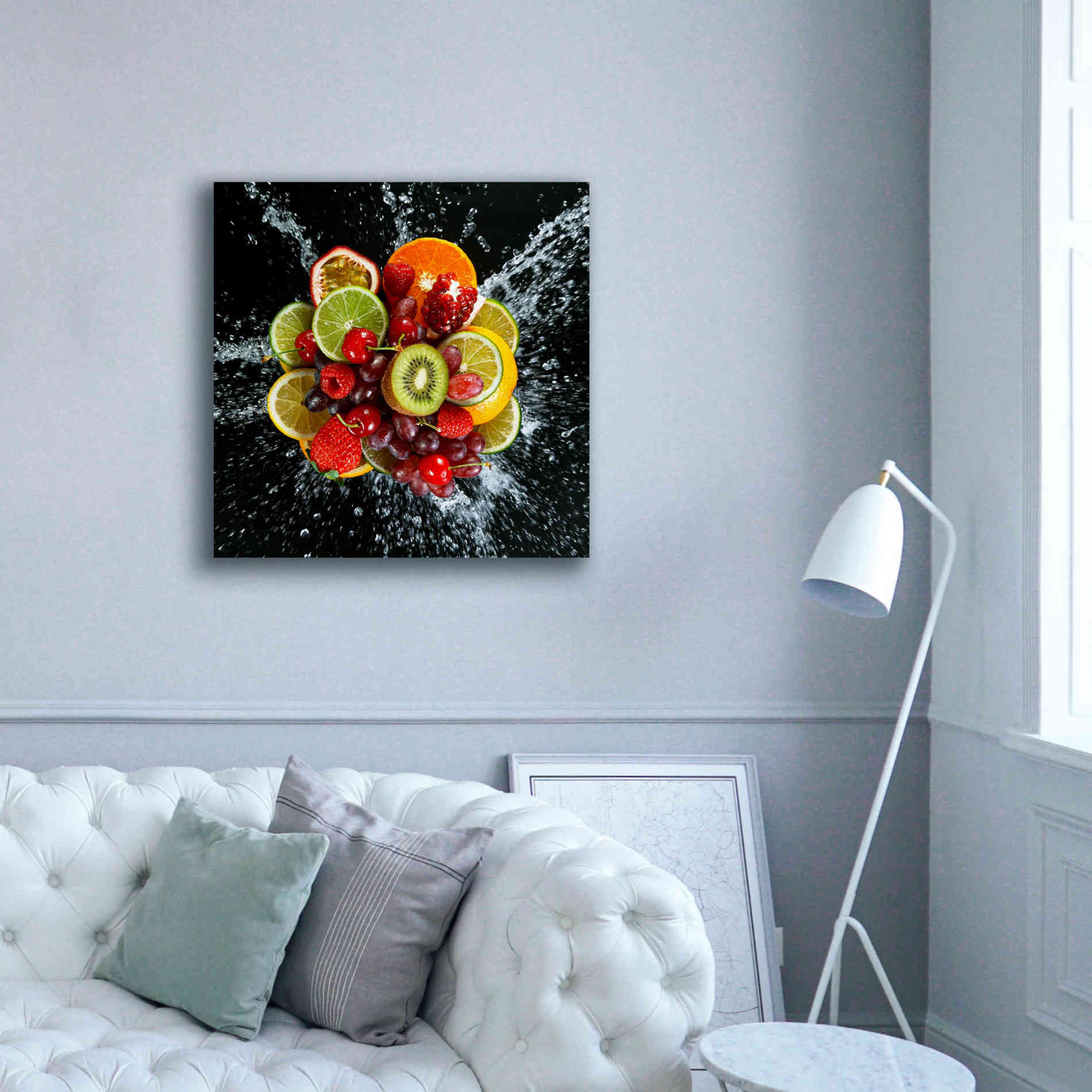 'Fruit Splash III' Canvas Wall Art,37 x 37
