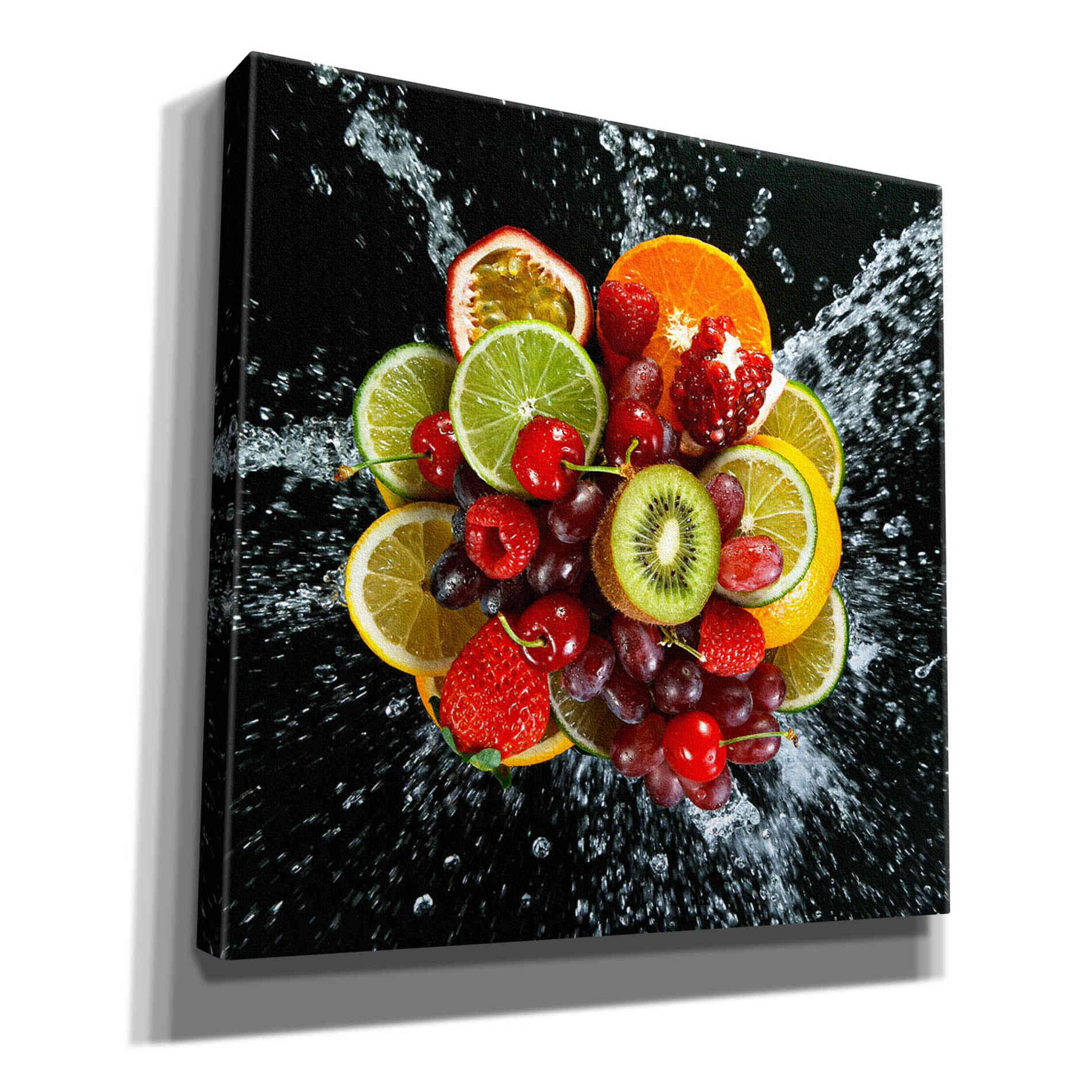 'Fruit Splash III' Canvas Wall Art