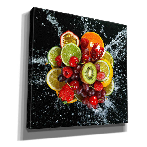Image of 'Fruit Splash III' Canvas Wall Art