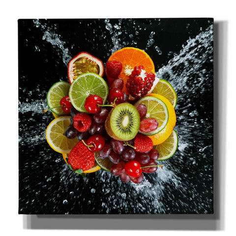 Image of 'Fruit Splash III' Canvas Wall Art