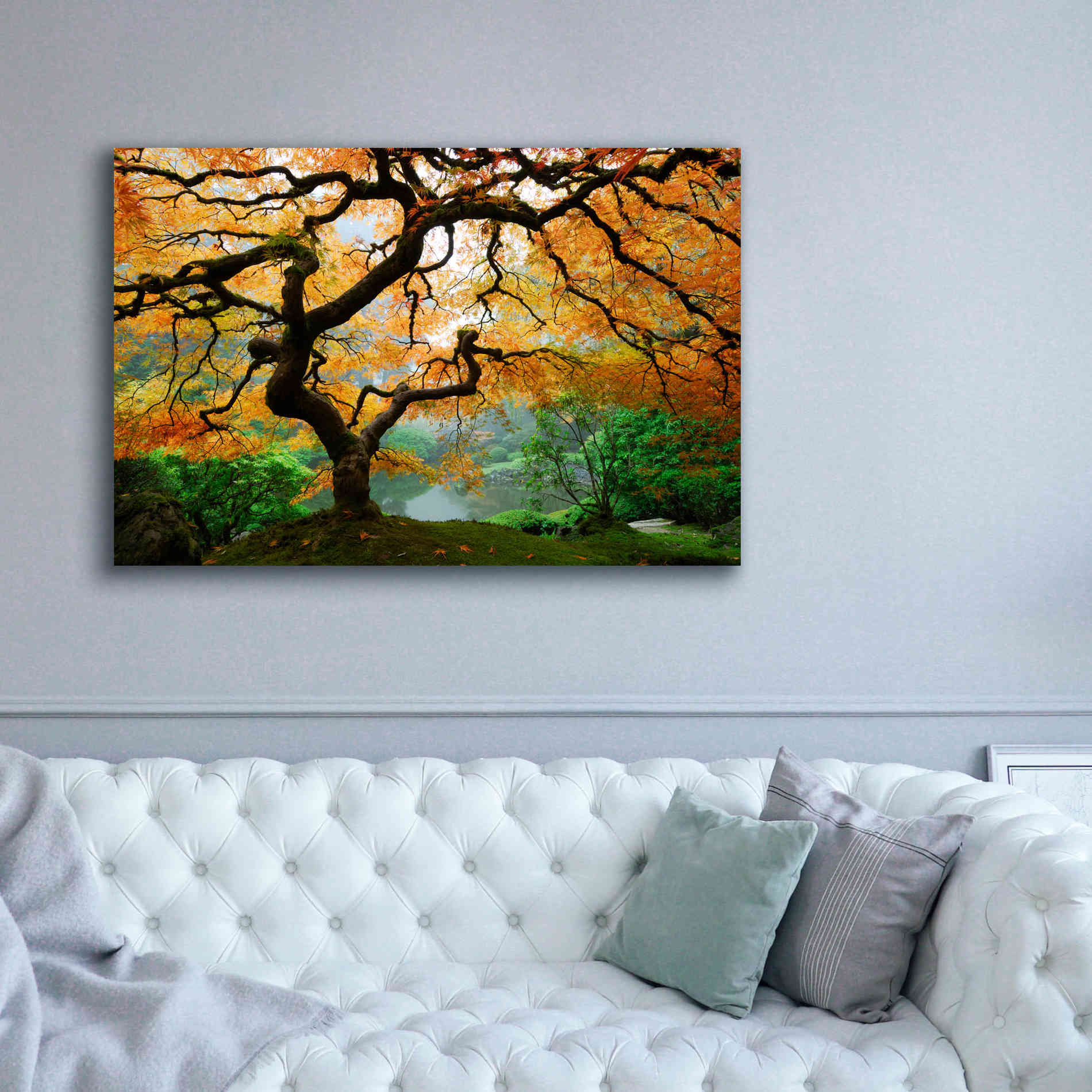 'Magical Autumn' Canvas Wall Art,60 x 40