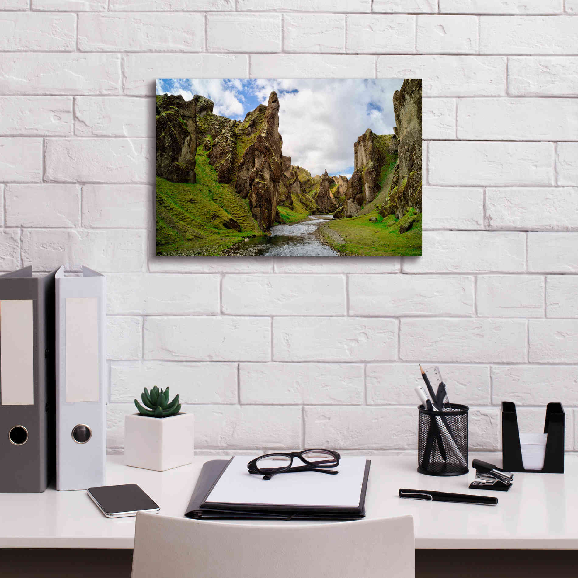 'Middle Earth' Canvas Wall Art,18 x 12