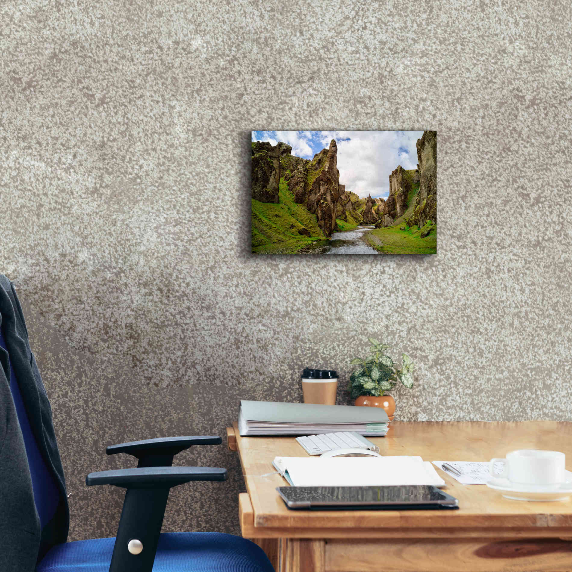 'Middle Earth' Canvas Wall Art,18 x 12