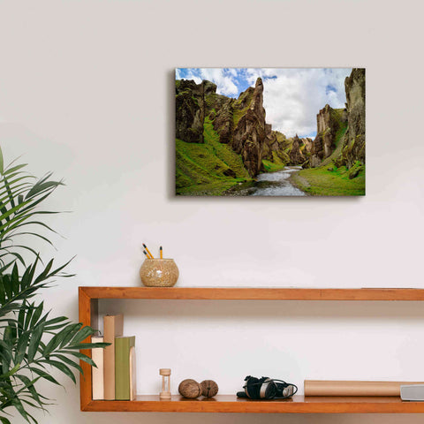 Image of 'Middle Earth' Canvas Wall Art,18 x 12
