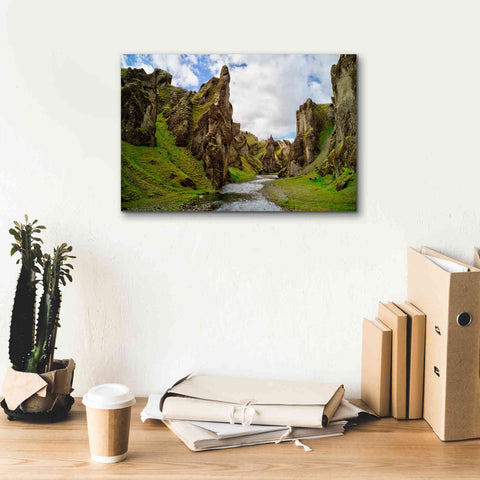 Image of 'Middle Earth' Canvas Wall Art,18 x 12