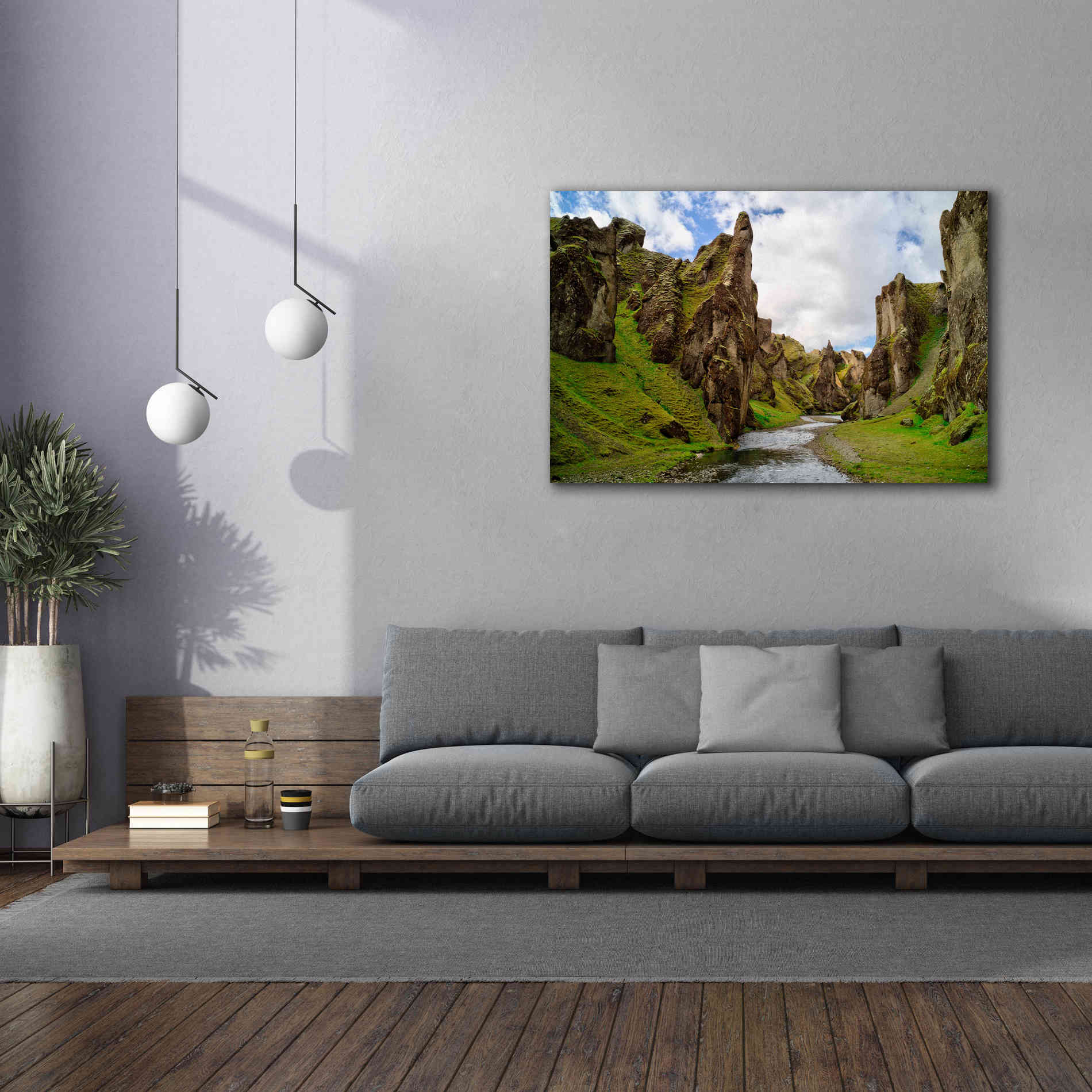 'Middle Earth' Canvas Wall Art,60 x 40