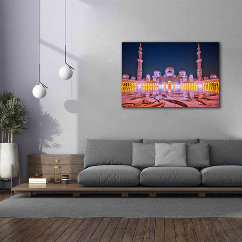 Image of 'Sheikh Zayed Grand Mosque' Canvas Wall Art,60 x 40
