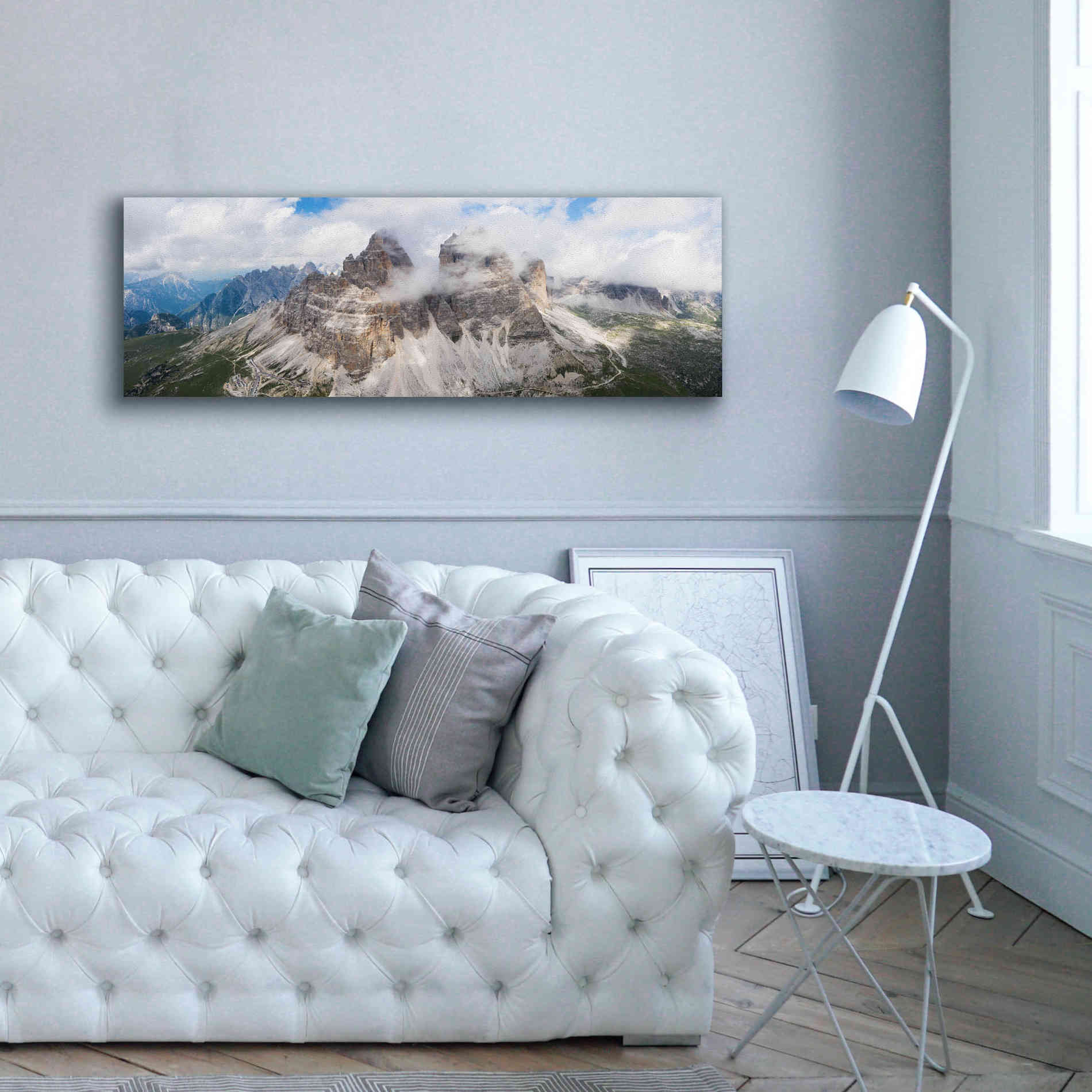 'Tre Cime Di Lavaredo' Canvas Wall Art,60 x 20