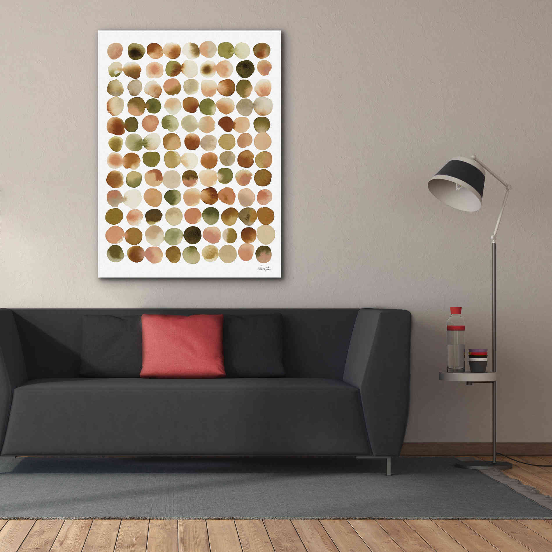 'Natural Abstract I' by Laura Horn, Canvas Wall Art,40 x 54