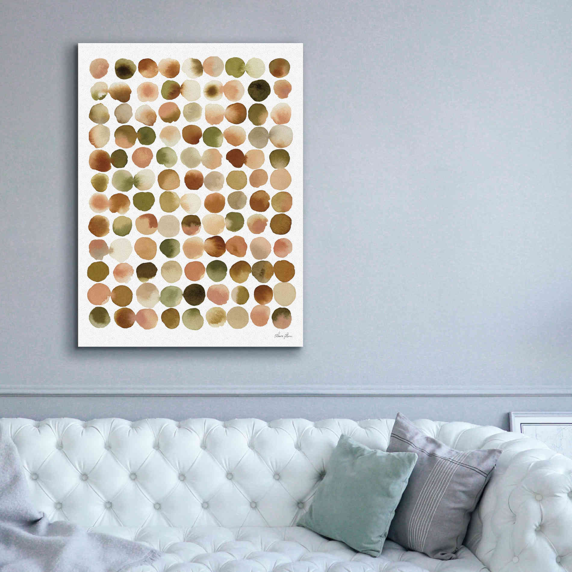 'Natural Abstract I' by Laura Horn, Canvas Wall Art,40 x 54