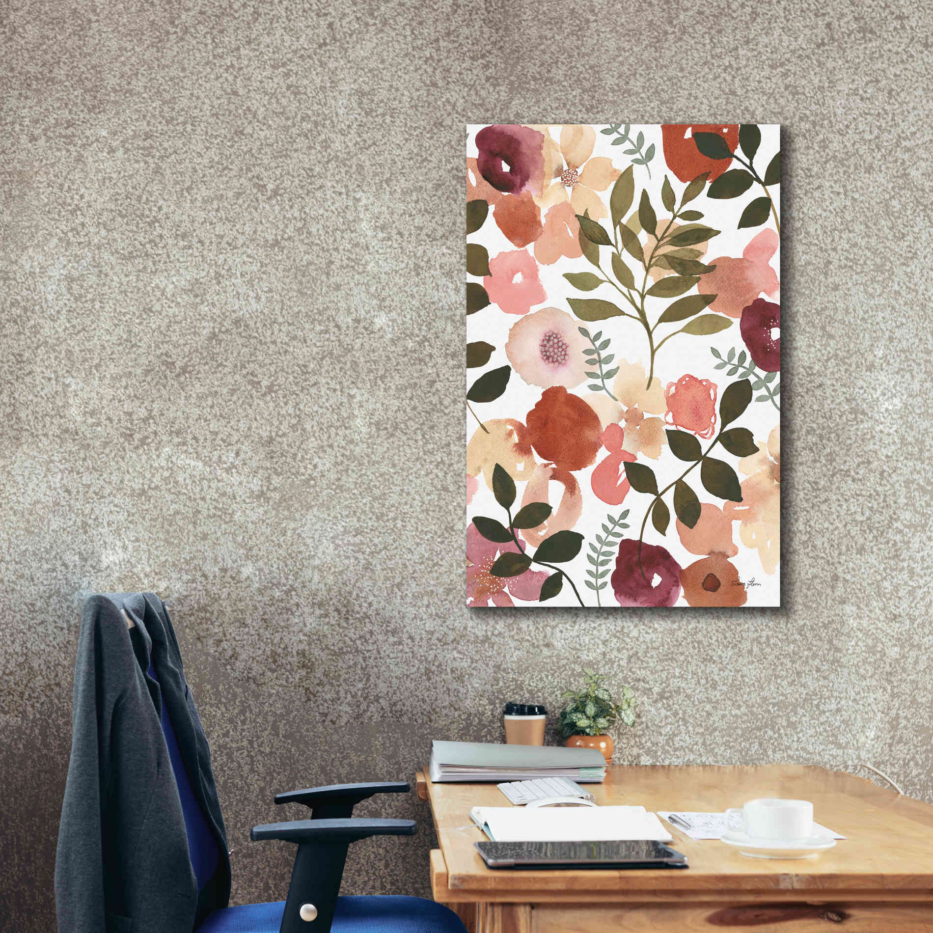 'Garden Dance I' by Laura Horn, Canvas Wall Art,26 x 40