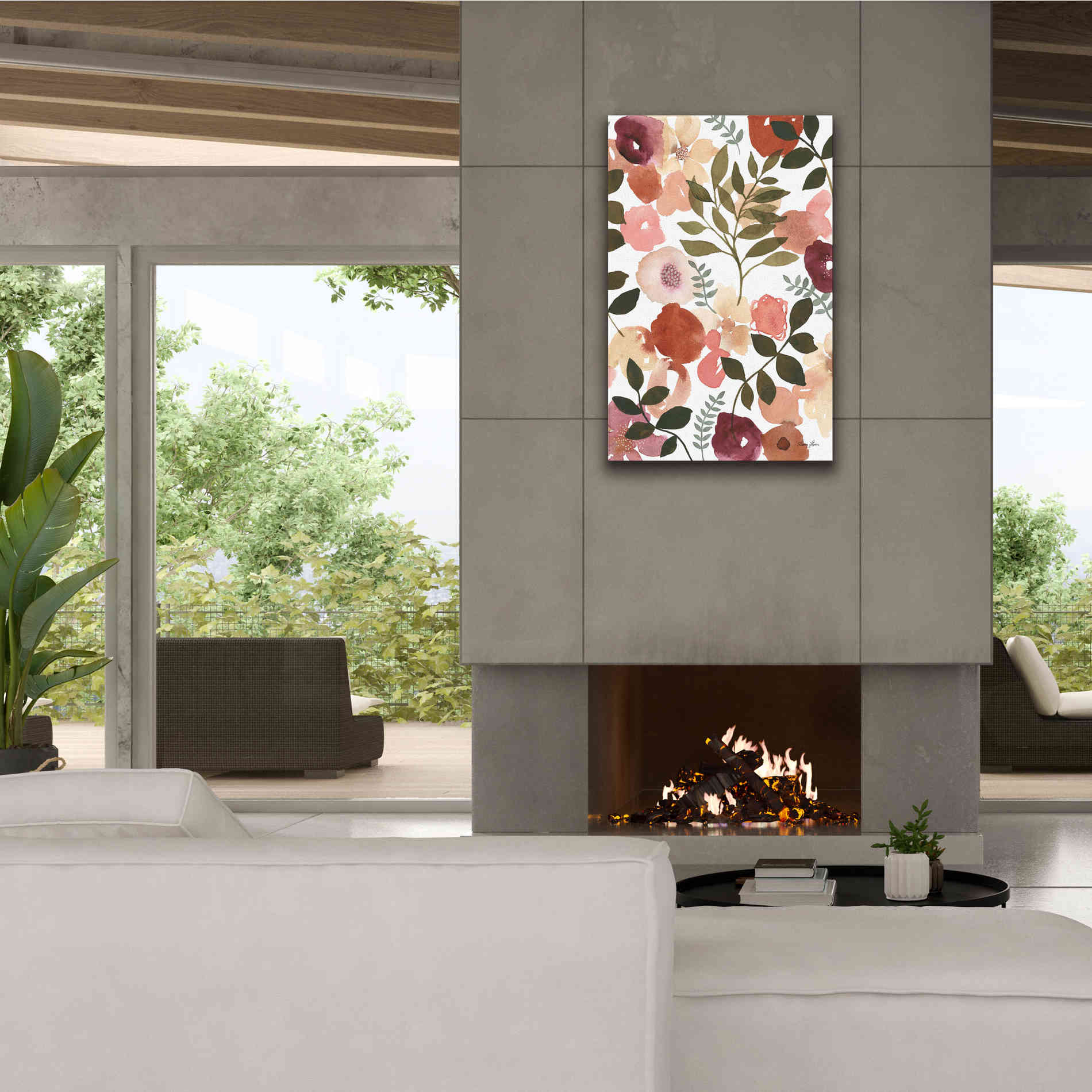 'Garden Dance I' by Laura Horn, Canvas Wall Art,26 x 40