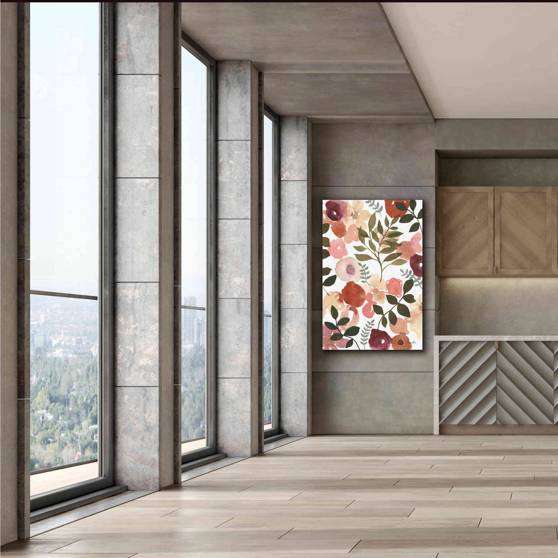 'Garden Dance I' by Laura Horn, Canvas Wall Art,40 x 60