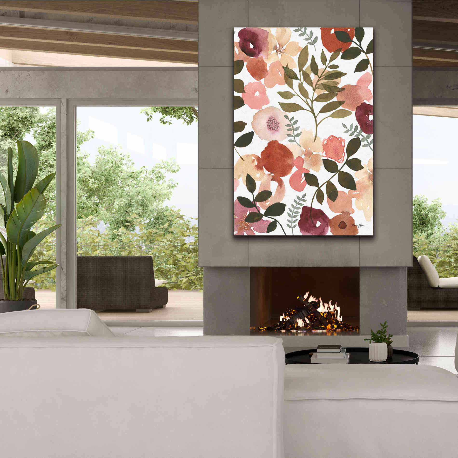 'Garden Dance I' by Laura Horn, Canvas Wall Art,40 x 60