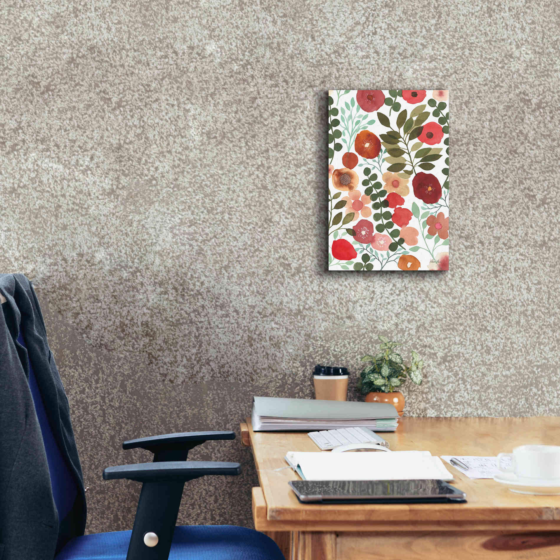 'Garden Dance II' by Laura Horn, Canvas Wall Art,12 x 18