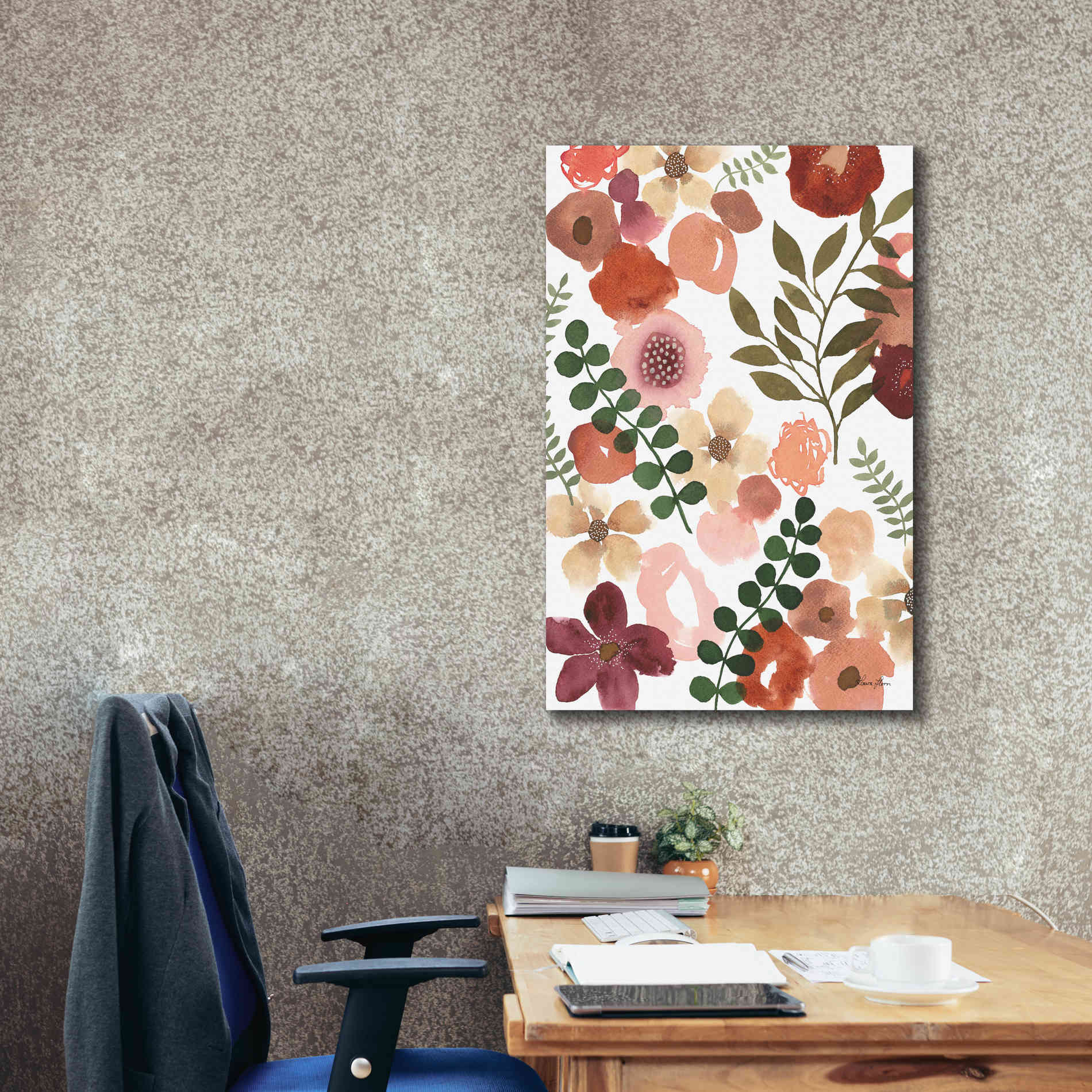 'Garden Dance III' by Laura Horn, Canvas Wall Art,26 x 40