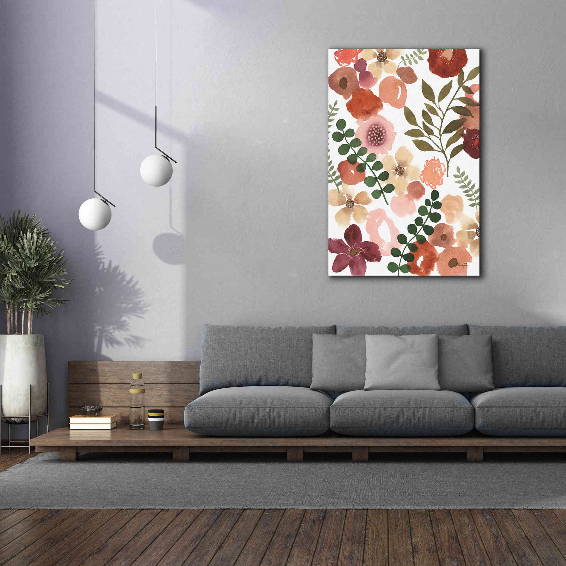'Garden Dance III' by Laura Horn, Canvas Wall Art,40 x 60