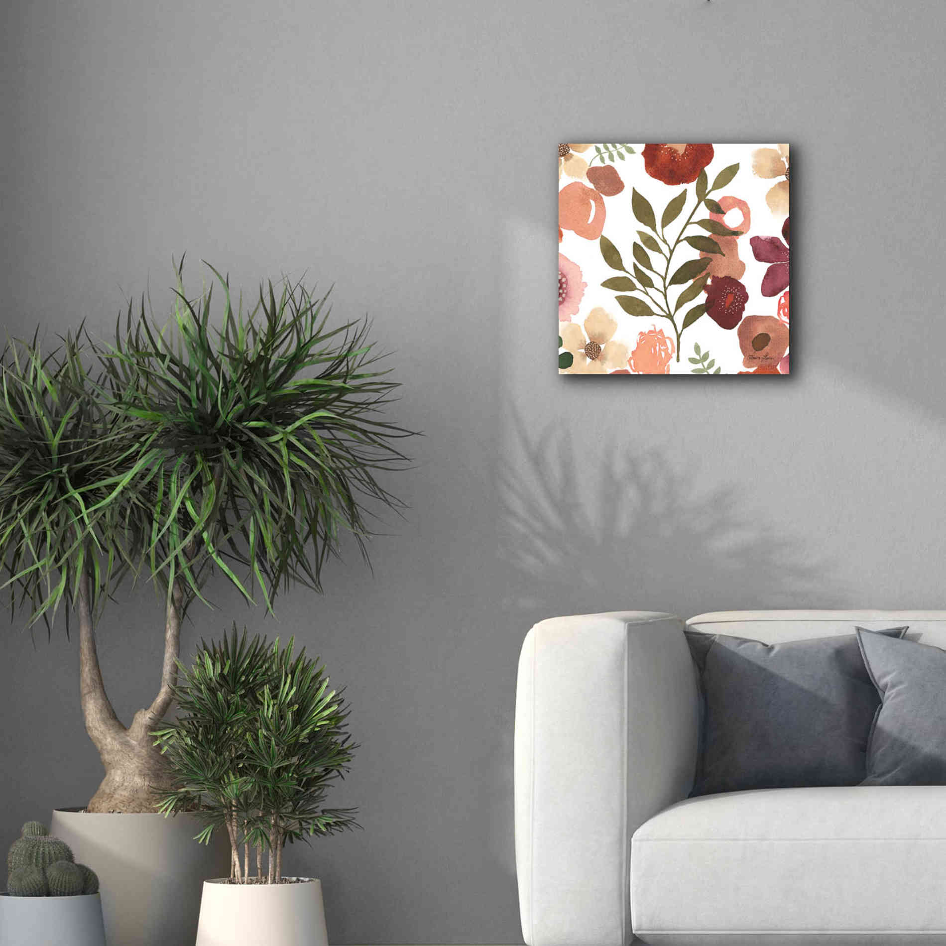 'Garden Dance IV' by Laura Horn, Canvas Wall Art,18 x 18