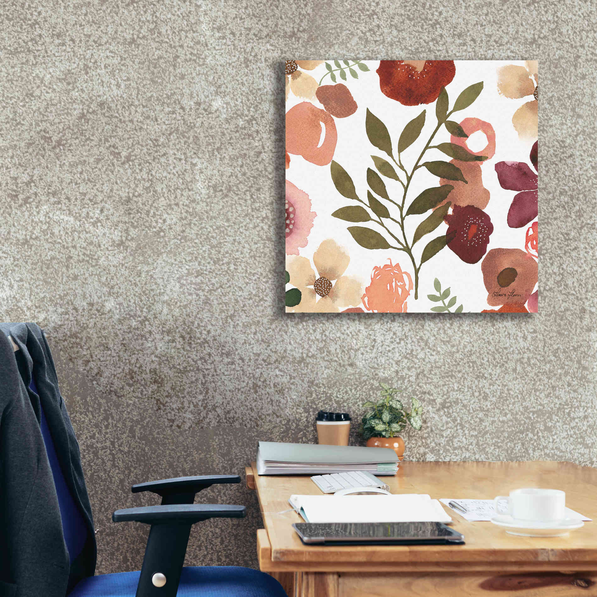 'Garden Dance IV' by Laura Horn, Canvas Wall Art,26 x 26