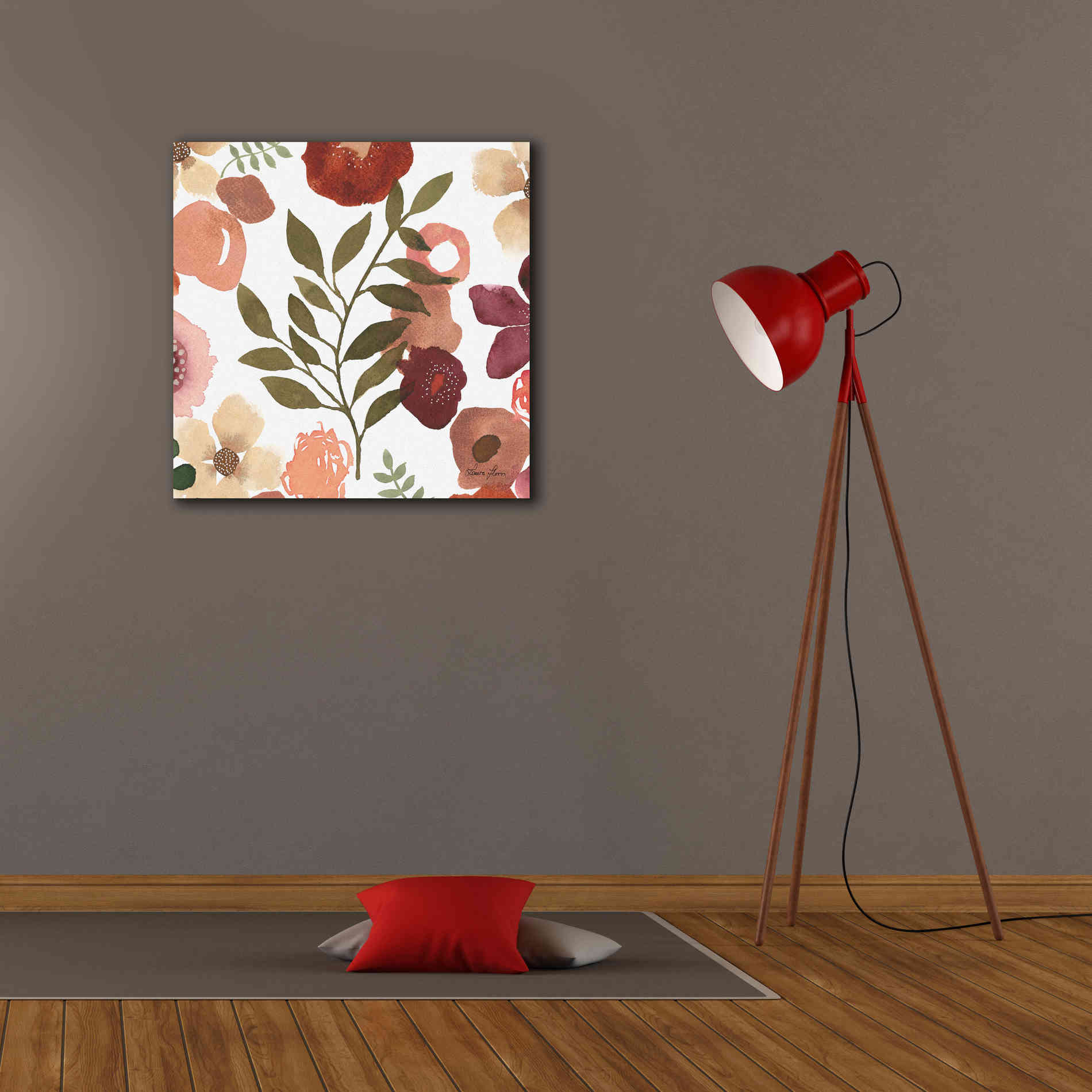 'Garden Dance IV' by Laura Horn, Canvas Wall Art,26 x 26