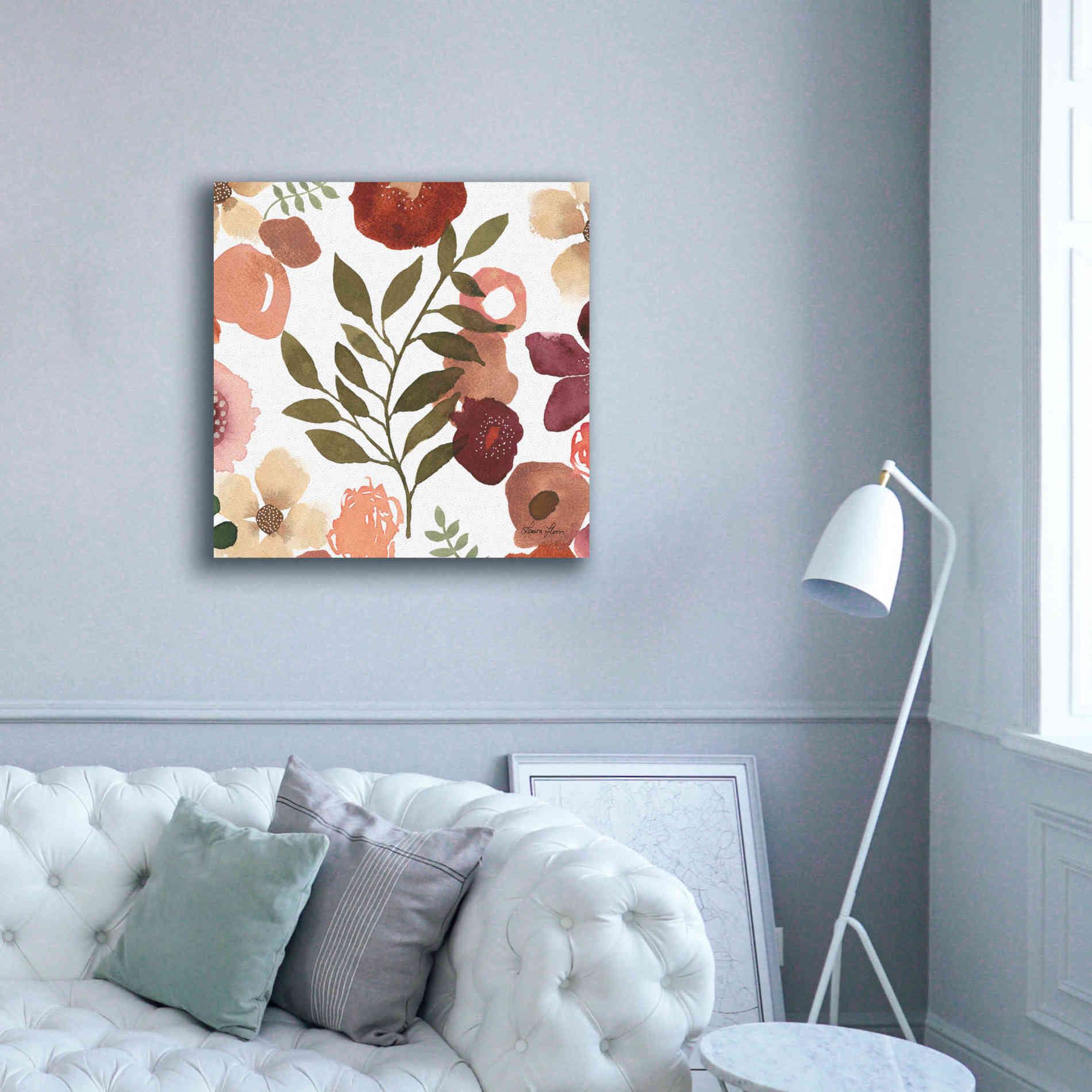 'Garden Dance IV' by Laura Horn, Canvas Wall Art,37 x 37