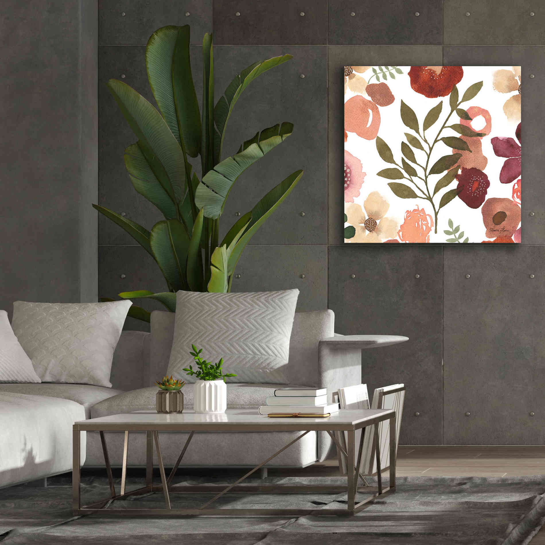 'Garden Dance IV' by Laura Horn, Canvas Wall Art,37 x 37