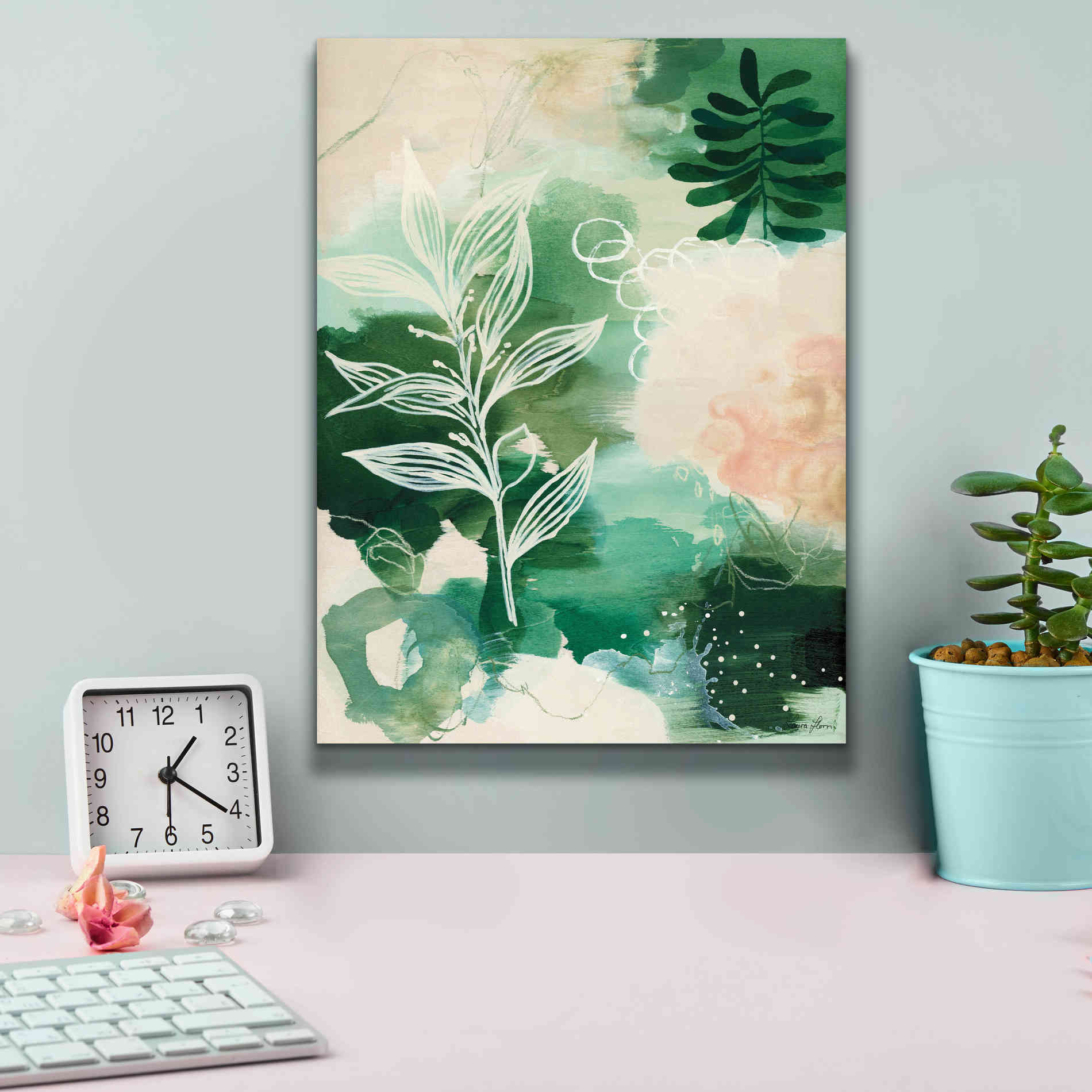 'Nature Story I' by Laura Horn, Canvas Wall Art,12 x 16