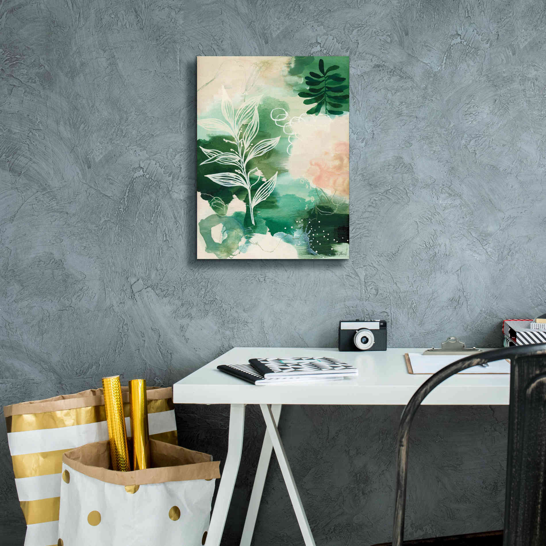 'Nature Story I' by Laura Horn, Canvas Wall Art,12 x 16