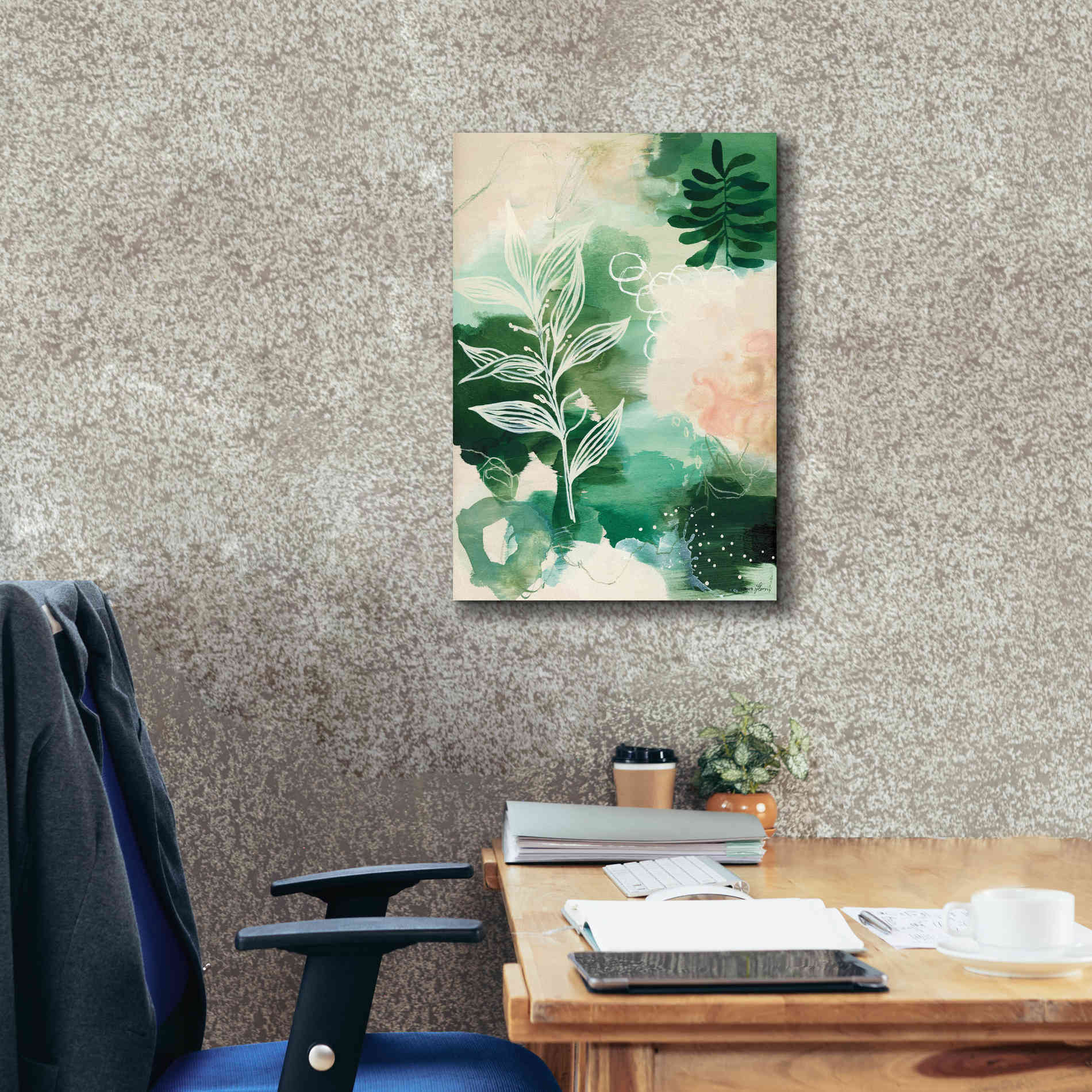 'Nature Story I' by Laura Horn, Canvas Wall Art,18 x 26