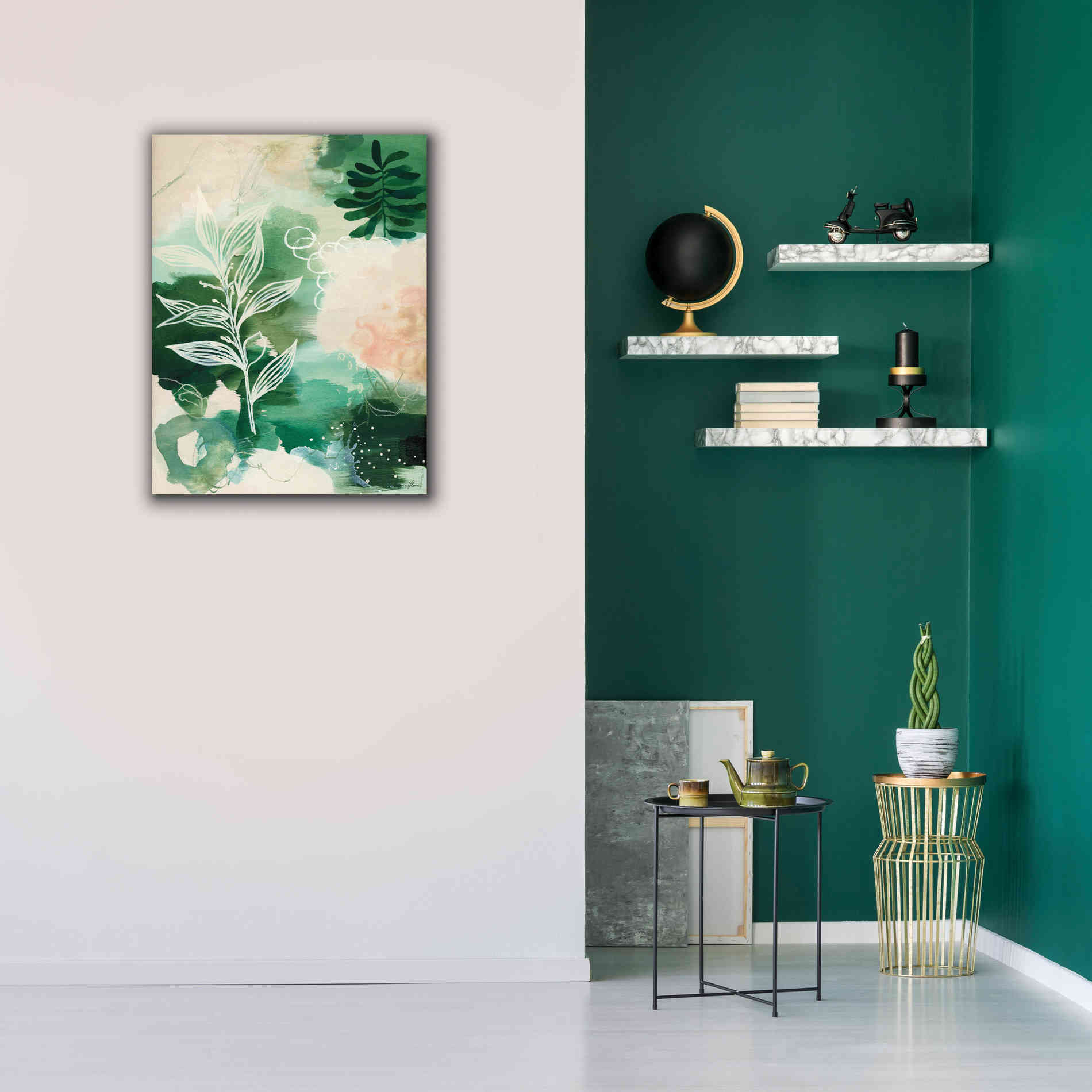 'Nature Story I' by Laura Horn, Canvas Wall Art,26 x 34