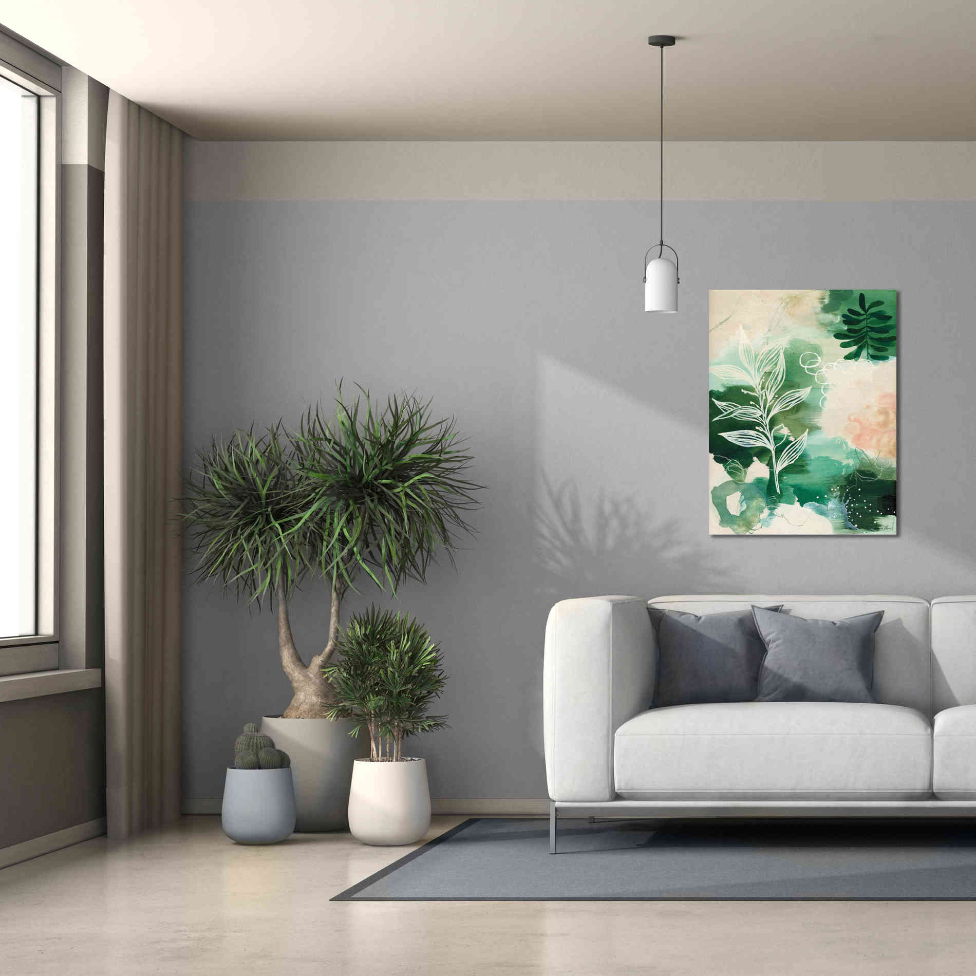 'Nature Story I' by Laura Horn, Canvas Wall Art,26 x 34