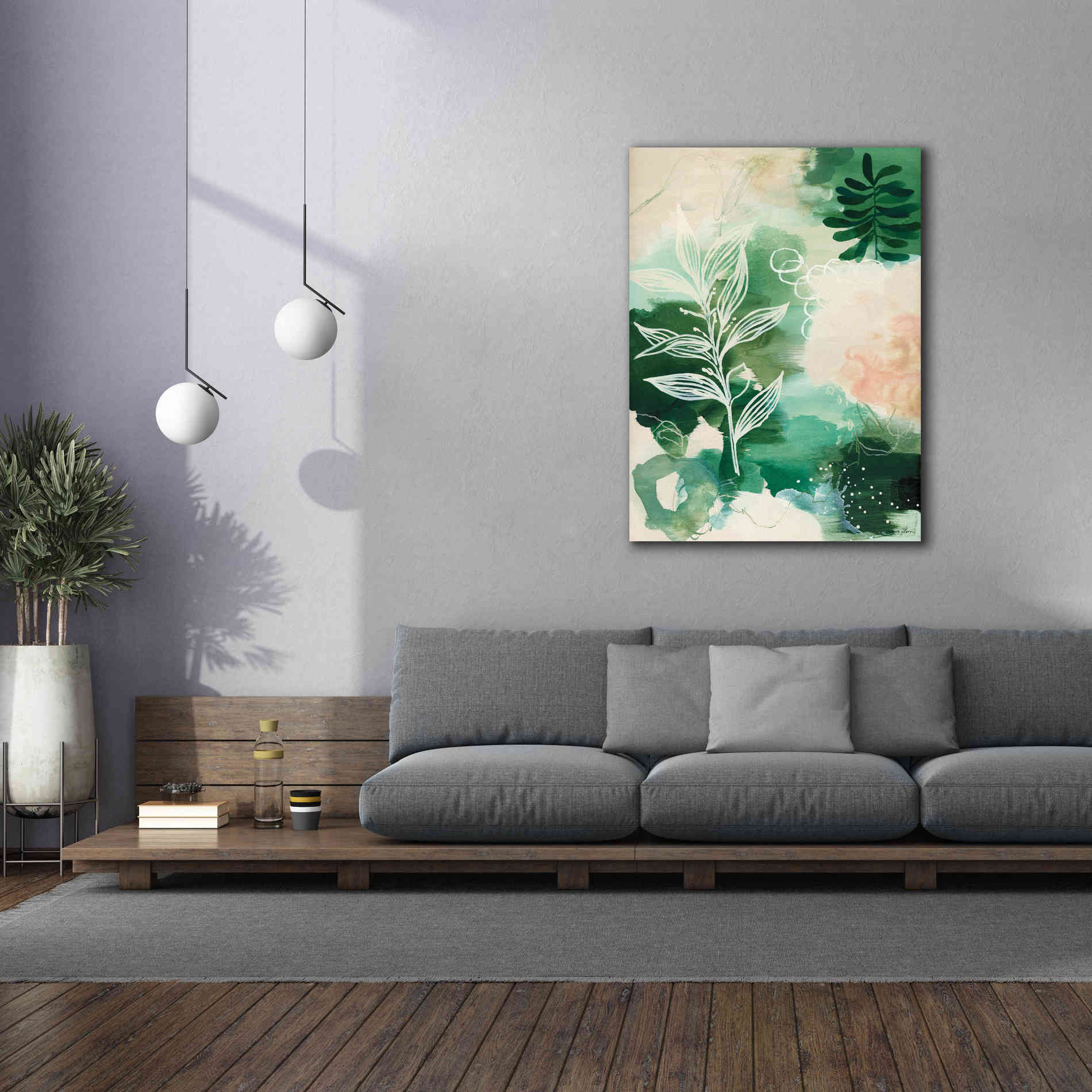 'Nature Story I' by Laura Horn, Canvas Wall Art,40 x 54