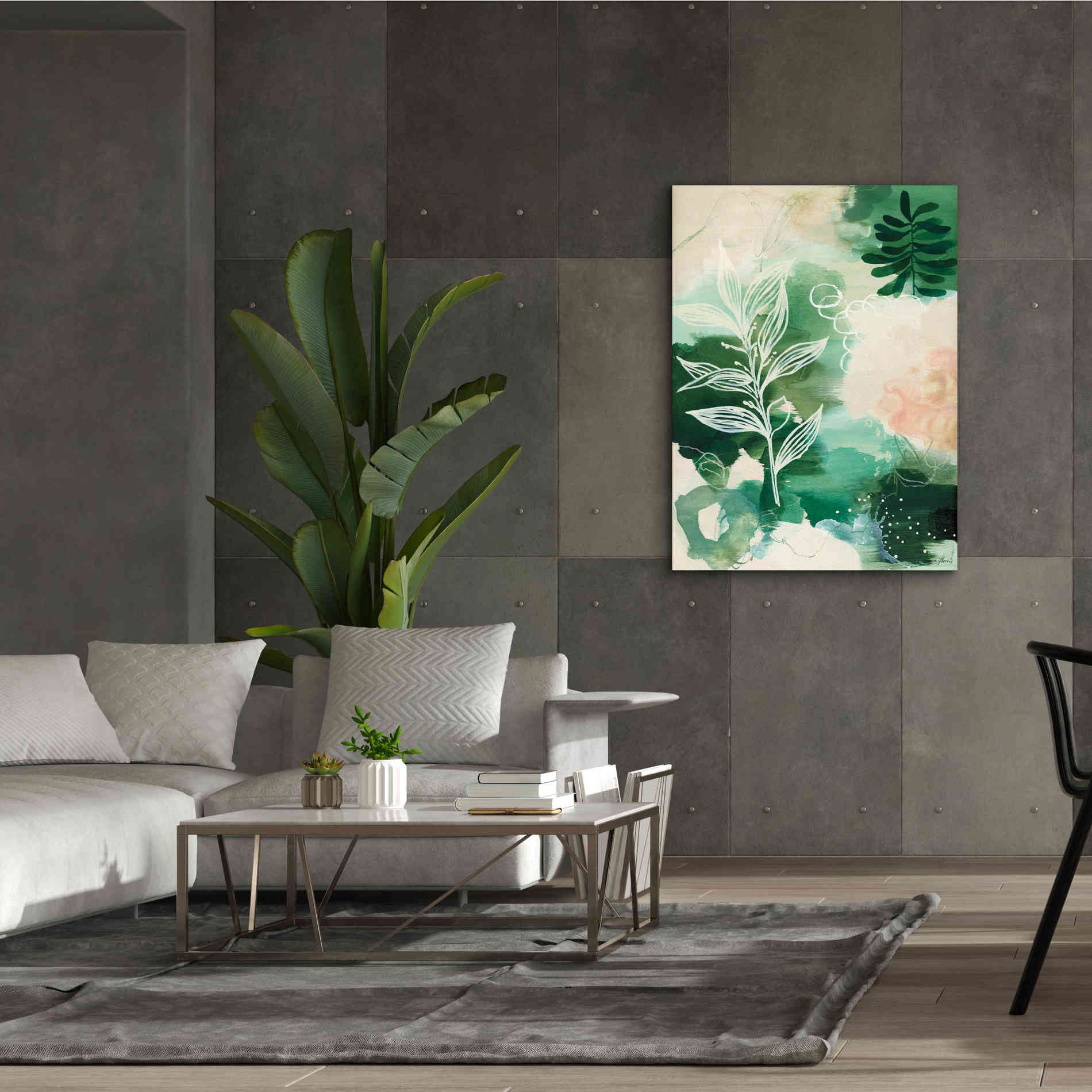 'Nature Story I' by Laura Horn, Canvas Wall Art,40 x 54