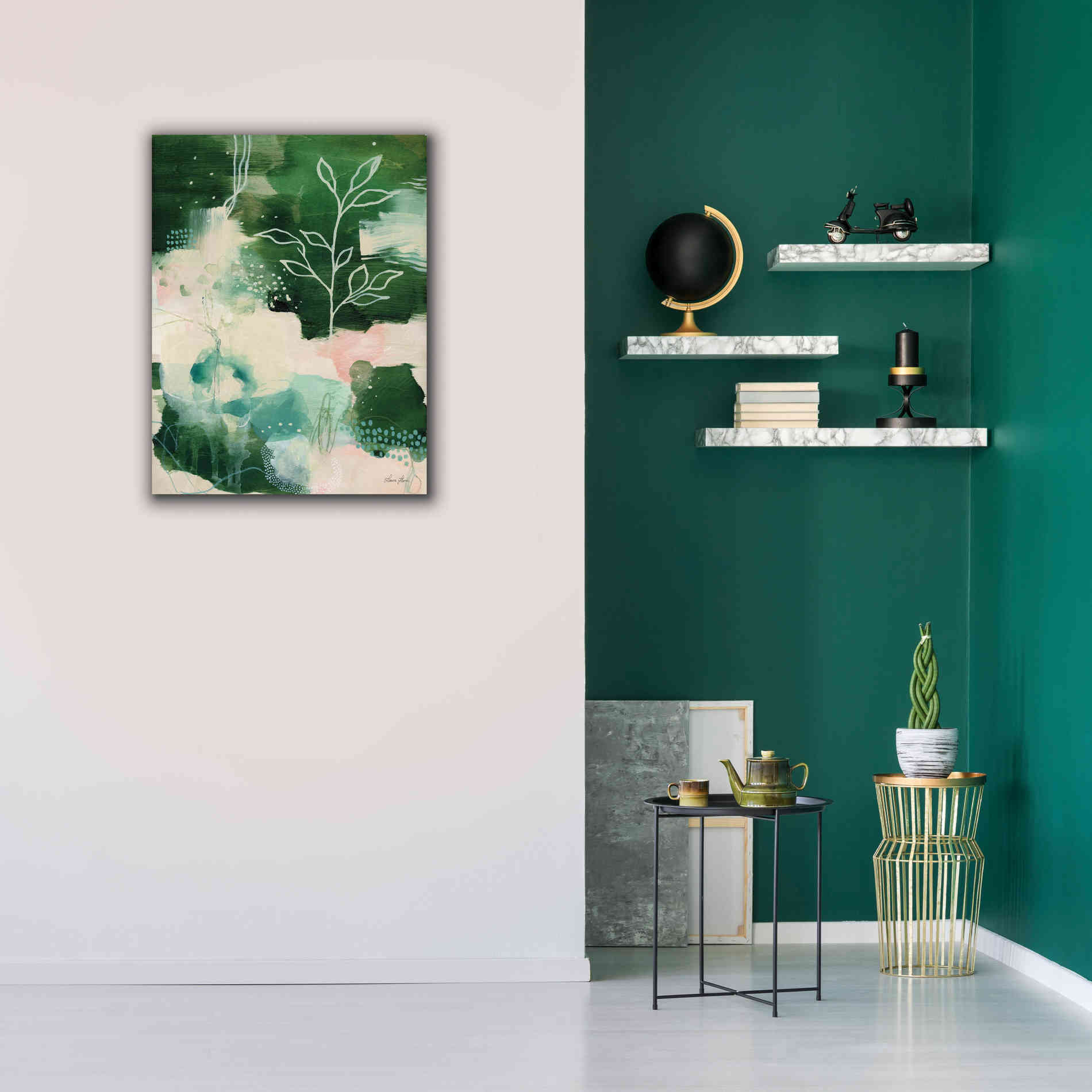 'Nature Story II' by Laura Horn, Canvas Wall Art,26 x 34