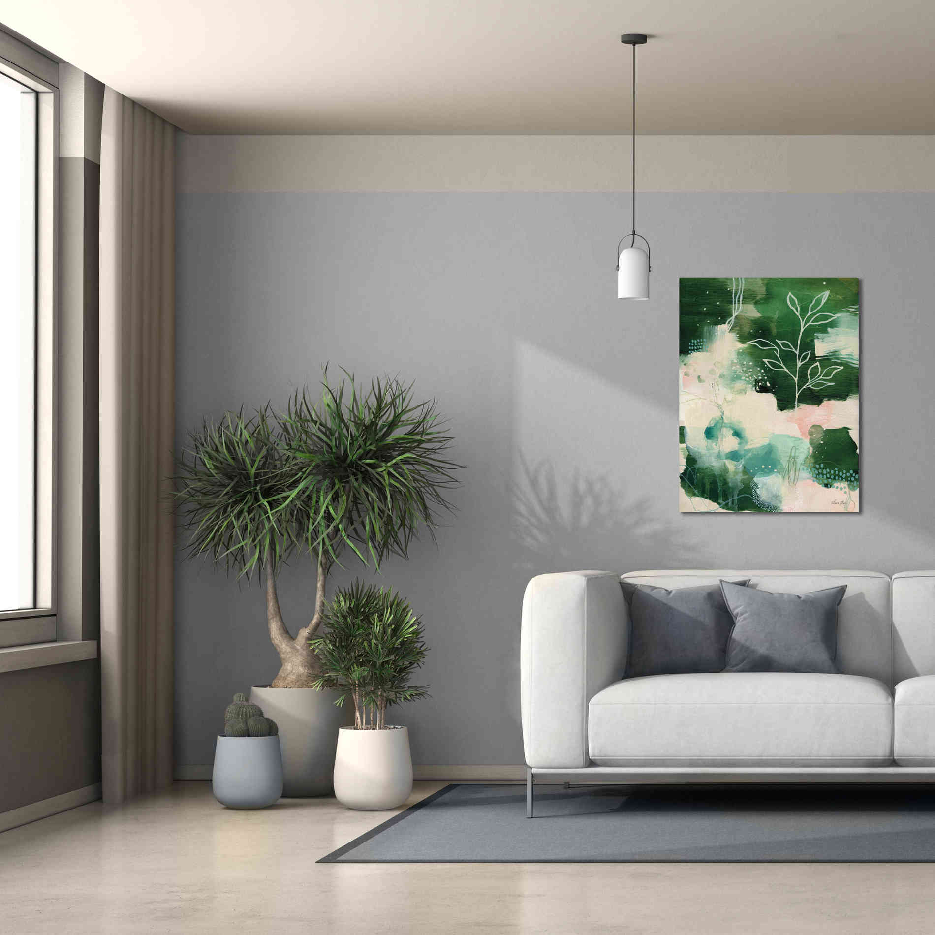 'Nature Story II' by Laura Horn, Canvas Wall Art,26 x 34