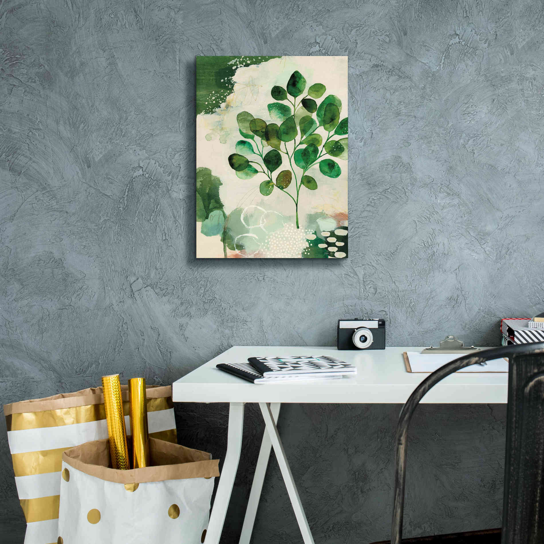 'Nature Story III' by Laura Horn, Canvas Wall Art,12 x 16