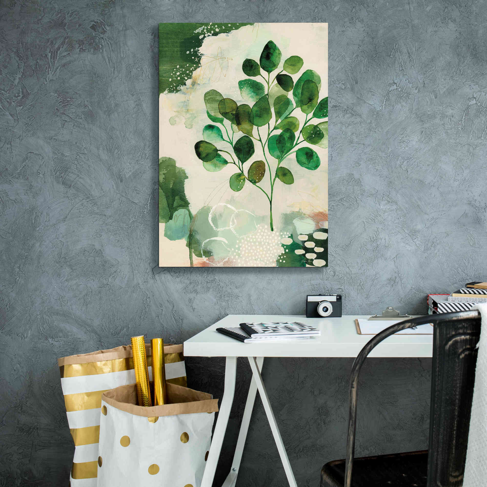 'Nature Story III' by Laura Horn, Canvas Wall Art,18 x 26