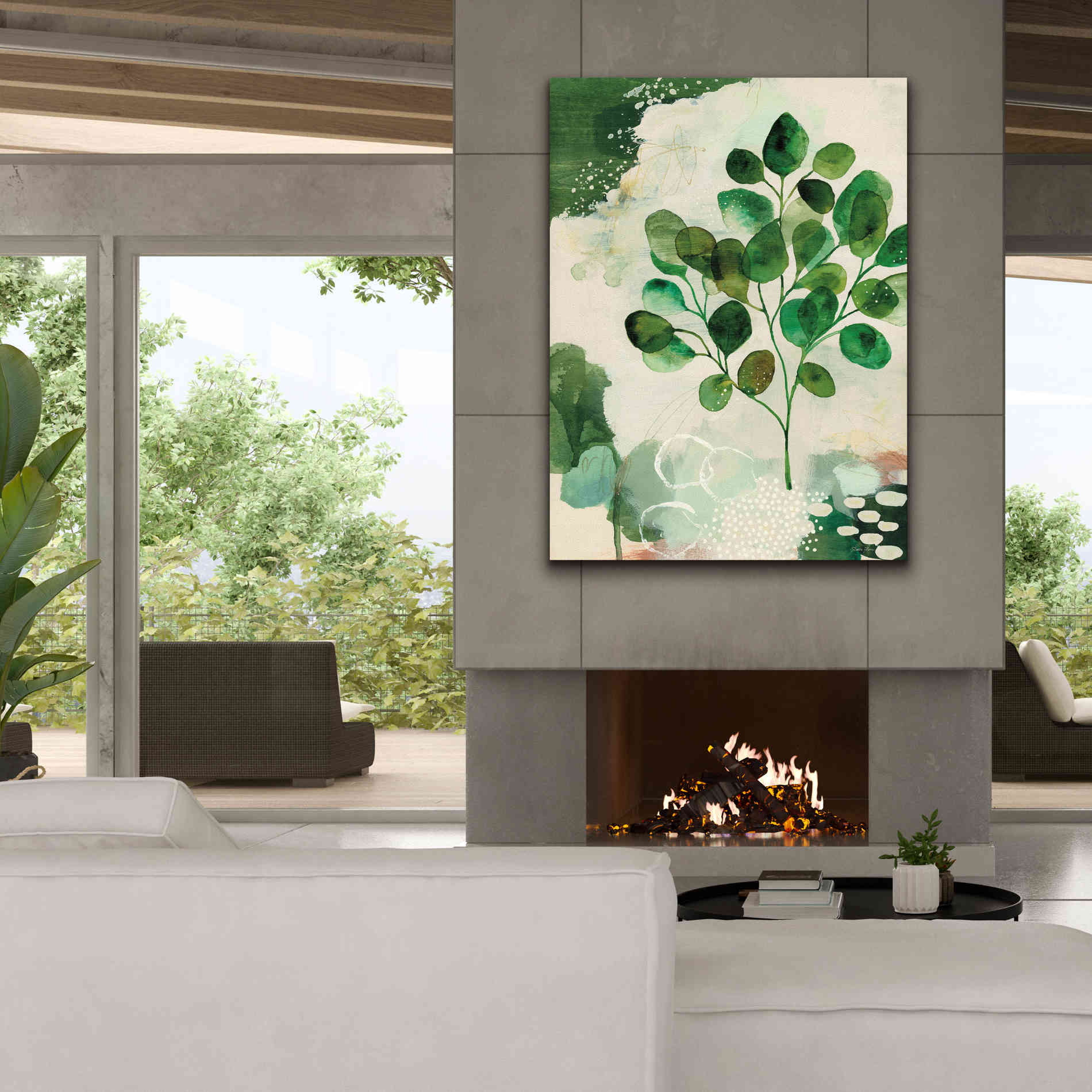 'Nature Story III' by Laura Horn, Canvas Wall Art,40 x 54