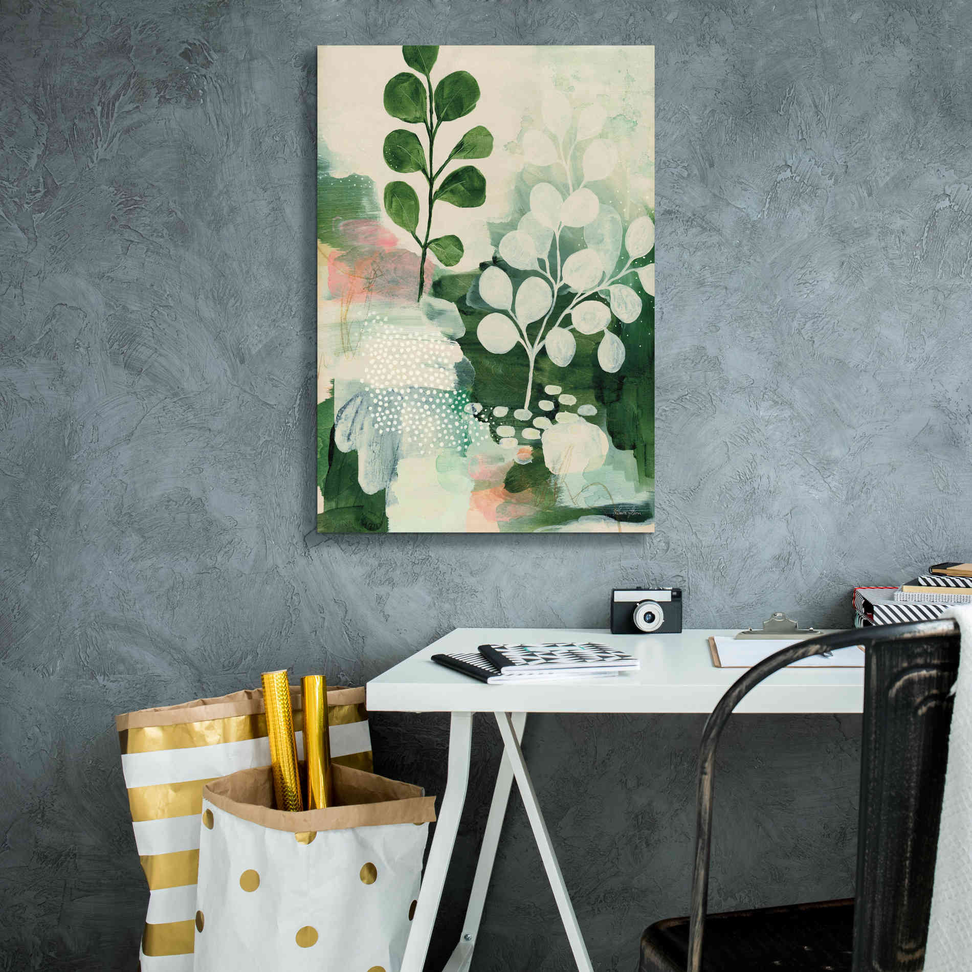 'Nature Story IV' by Laura Horn, Canvas Wall Art,18 x 26