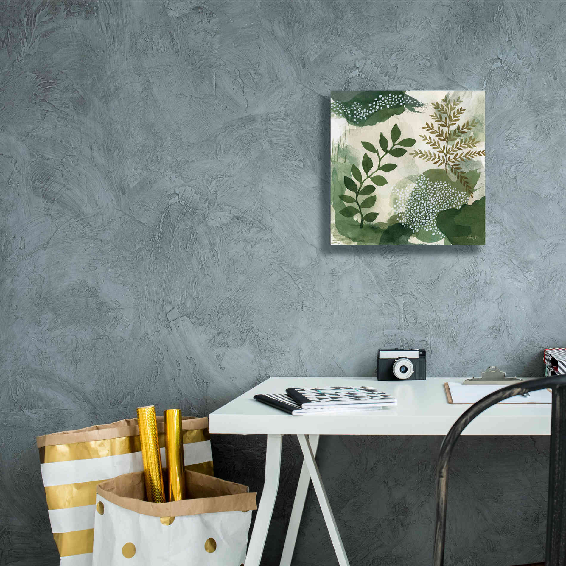 'Woodland Walk I' by Laura Horn, Canvas Wall Art,12 x 12