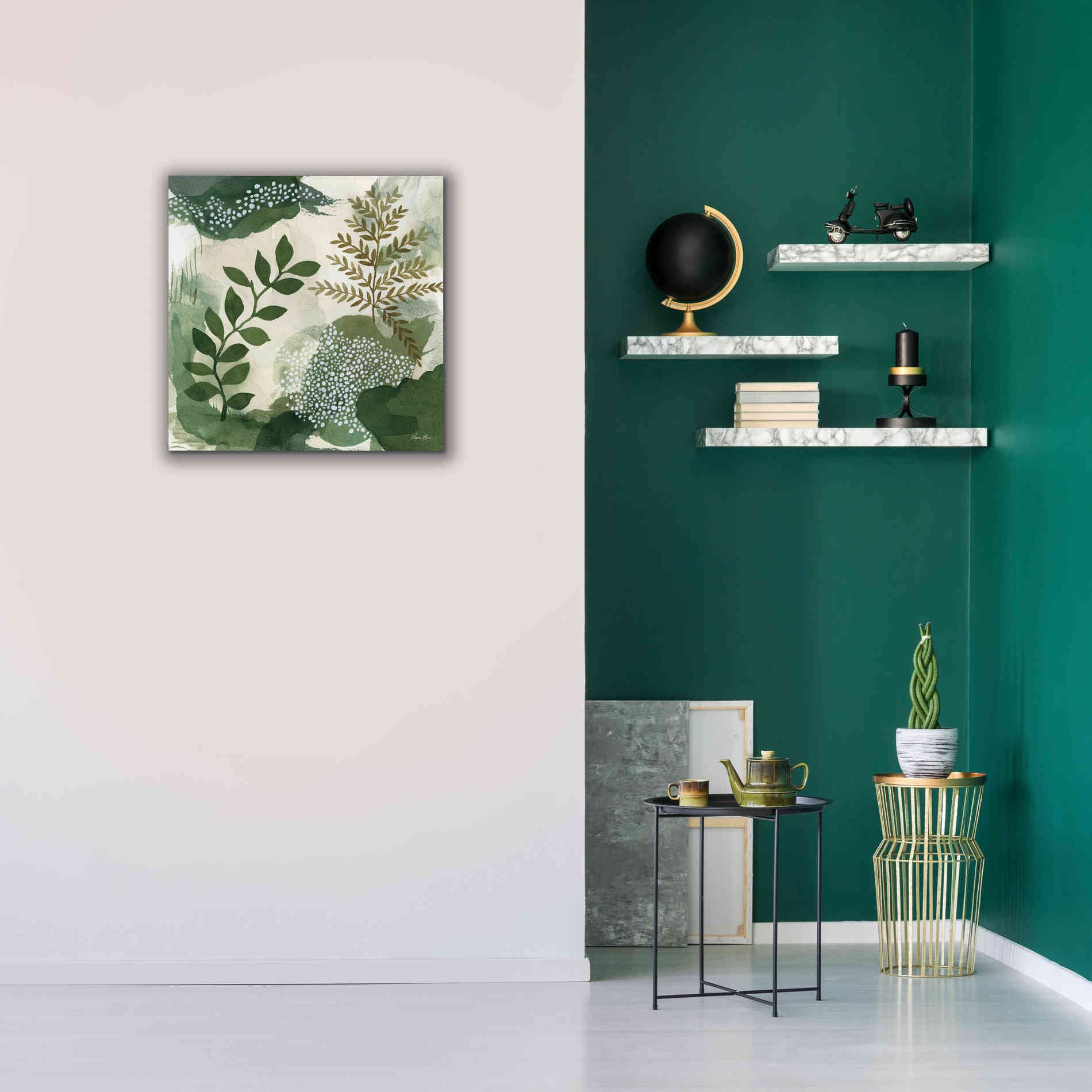 'Woodland Walk I' by Laura Horn, Canvas Wall Art,26 x 26